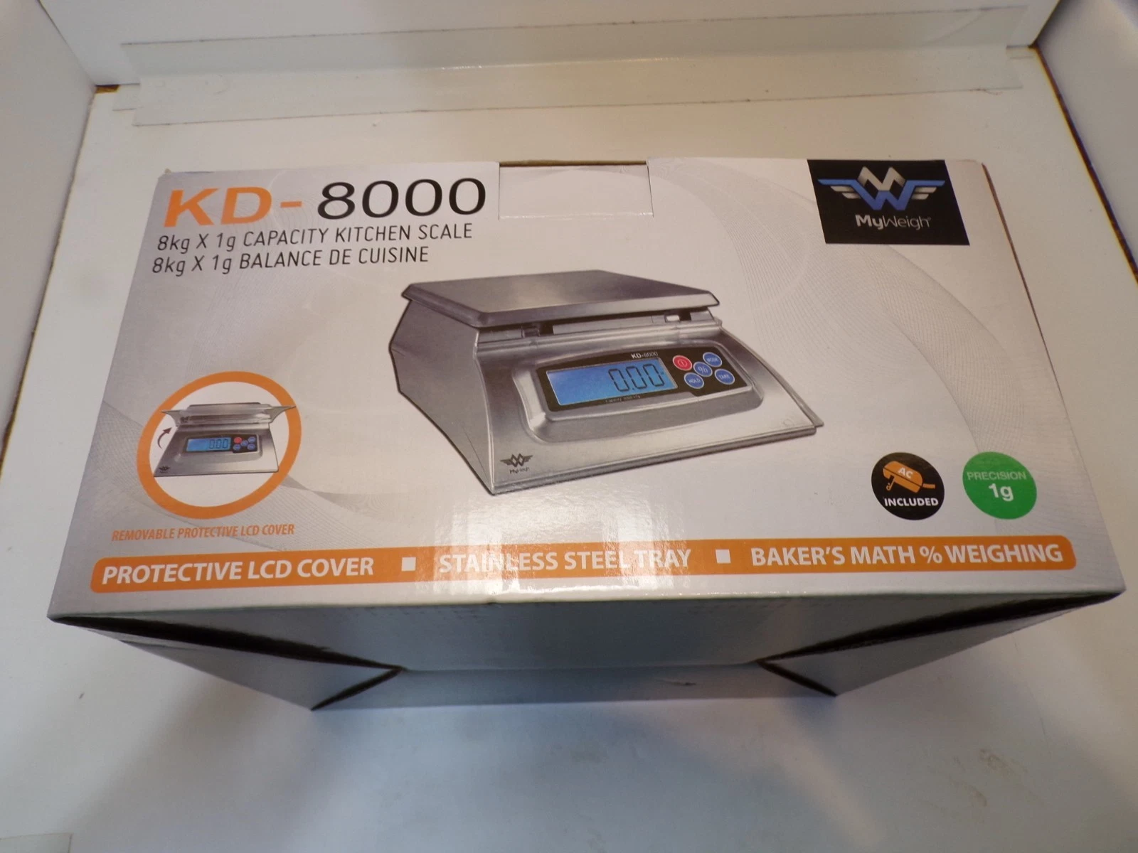 my weigh kd-8000 digital food scale (F)