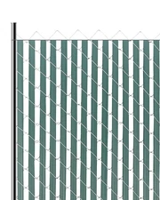 VEVOR Bottom Locking Privacy Slats, Double-Wall Vertical Bottom-Locking Slats fo