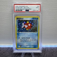 2004 POKEMON EX TEAM ROCKET RETURNS #65 MAGIKARP-REVERSE FOIL PSA 9 on eBay