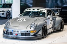 2024 Porsche 911 RWB Yuiitsumuni Silver in 1:18 scale by GT Spirit