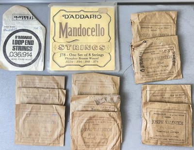Lot of Vintage Mandocello Strings