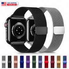 Milanese Loop Band iWatch Strap For Apple Watch Ultra 11 10 9 8 7 SE 38mm-49mm