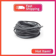 Toprank Leather Flat Full Grain Genuine Leather Cord  Strip for Bracelets, Neck