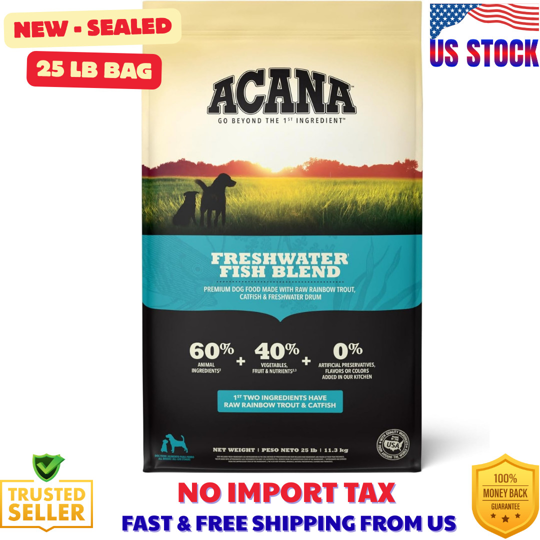 Freshwater Fish Recipe 25lb Bag
