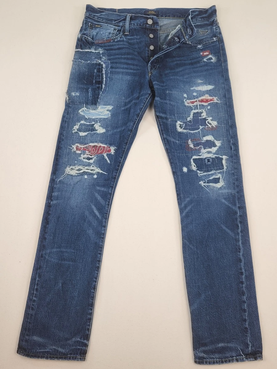 Polo Ralph Lauren Regular 32 Size Jeans Men's 34 in Inseam for