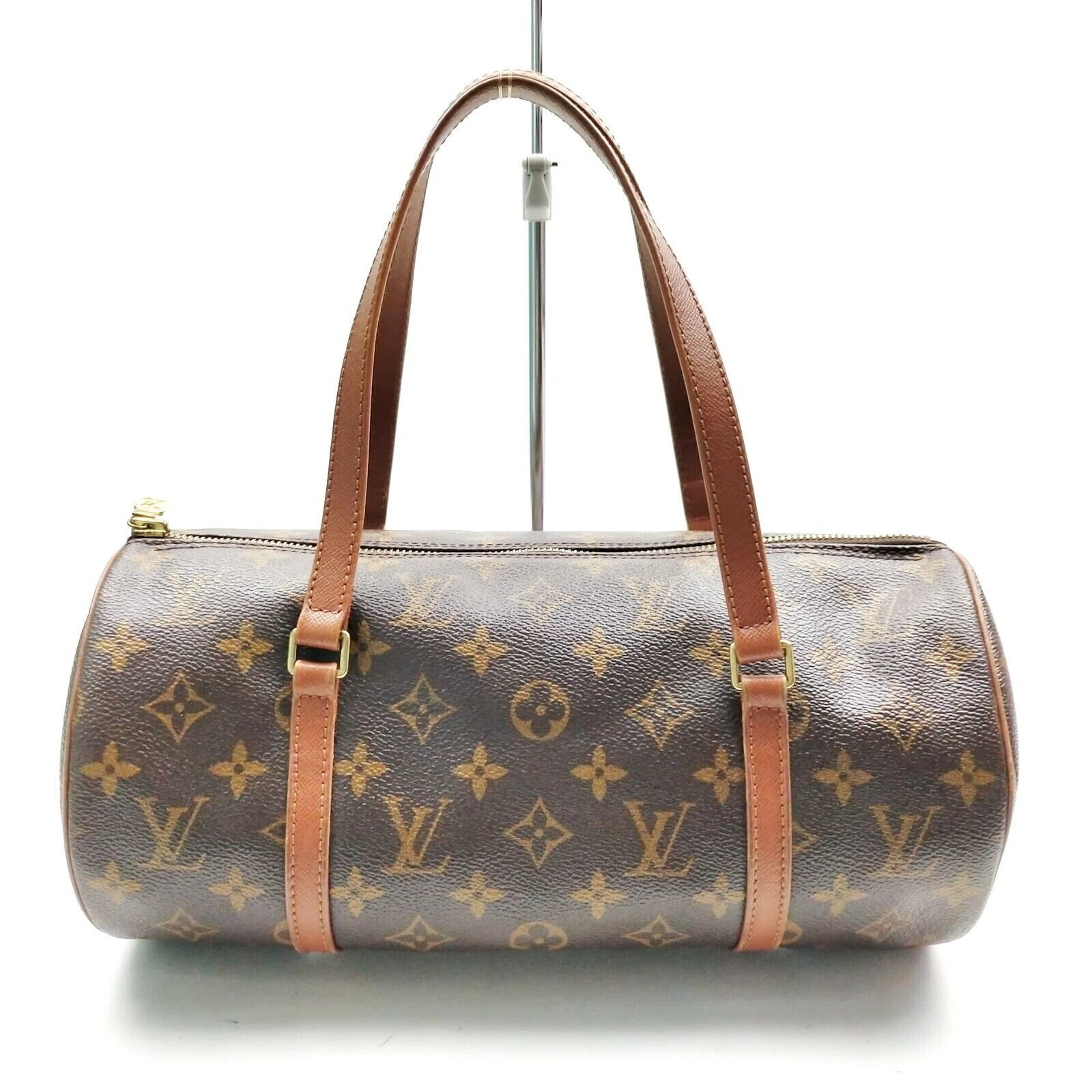 Authentic Louis Vuitton Papillon 30 Brown Monogram Hand Bag