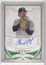 2019 Topps Definitive Collection Rookie Green /25 Chance Adams #DRA-CAD Auto RC