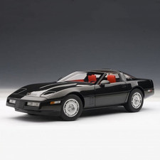 AUTOart 1/18 Chevrolet Corvette C4 1986 Black Diecast Car Model 71242