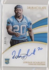 2019 Panini Immaculate Rookie Auto Gold 4/25 Jordan Scarlett #RA-16 Auto 19a0