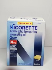 Nicorette Gum Original 4mg 170pieces Exp. 04/2027