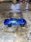 Hot Wheels Redline 1967 Custom Corvette US Blue with White Interior Original