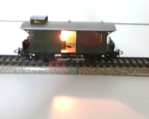 Märklin H0 Gepäckwagen - Licht - ohne OVP # 16350 | Condition: Gebraucht