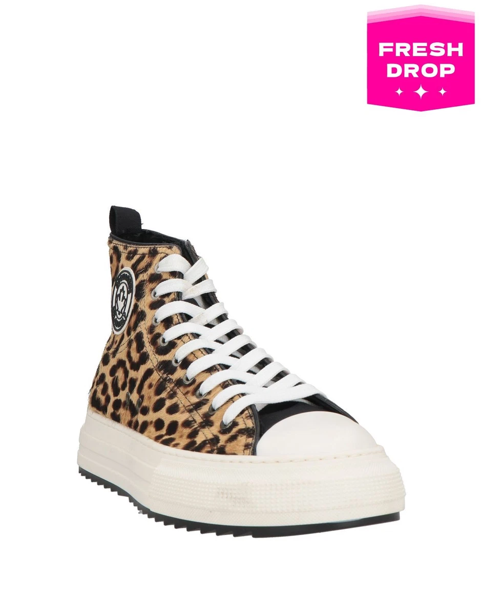 DSQUARED2 Leather High Top Sneakers US7.5 EU40 Made in Italy Dsquared2 mens high - Gem main image 2