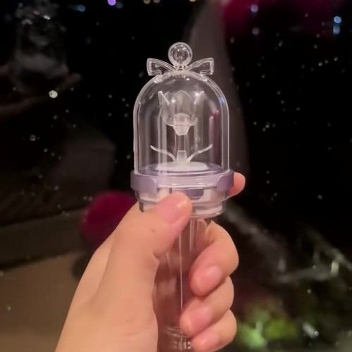 ILLIT WONHEE Mini Barra de Luz K-POP Llavero Soporte Palo Lámpara LED con 2 Mechas Regalo - Imagen 5 de 8