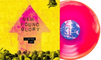 New Found Glory - Listen Up! - New 1 LP Neon Violet, Magenta, & Yellow Vinyl 