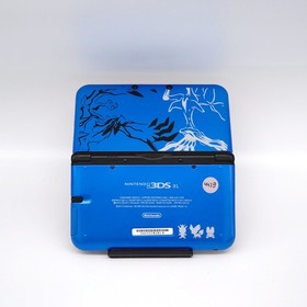 Nintendo 3DS XL  Blue Console w/ Pokemon X Y Plates + extras (USA)