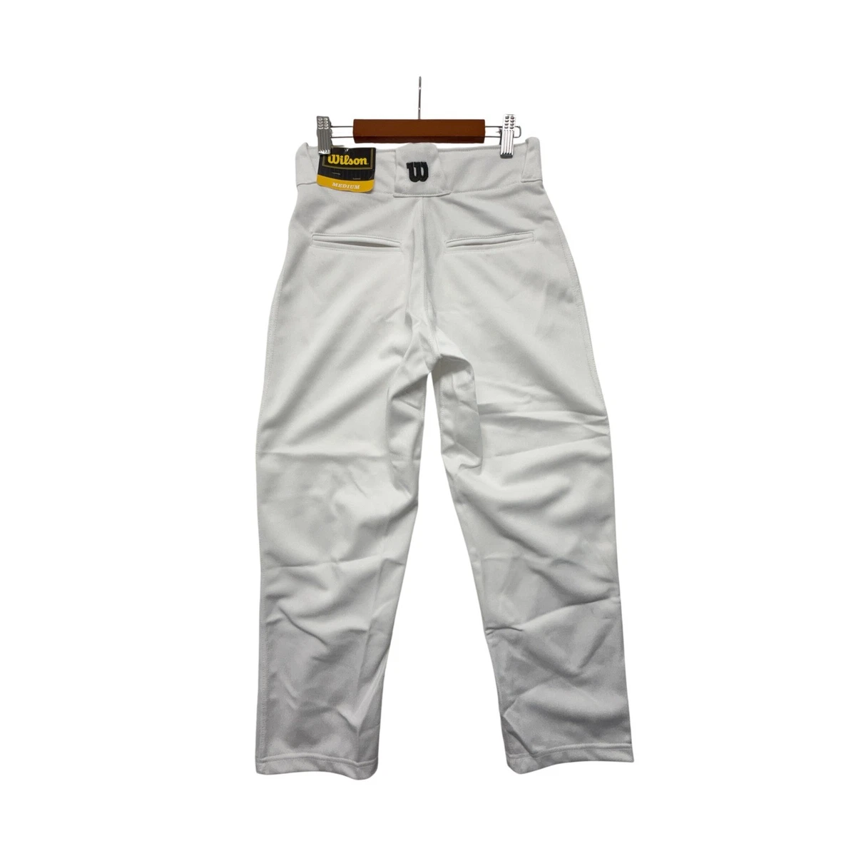 Neu mit Etikett Wilson Jugend Medium weiße Baseballhose verstärkte Knie neu