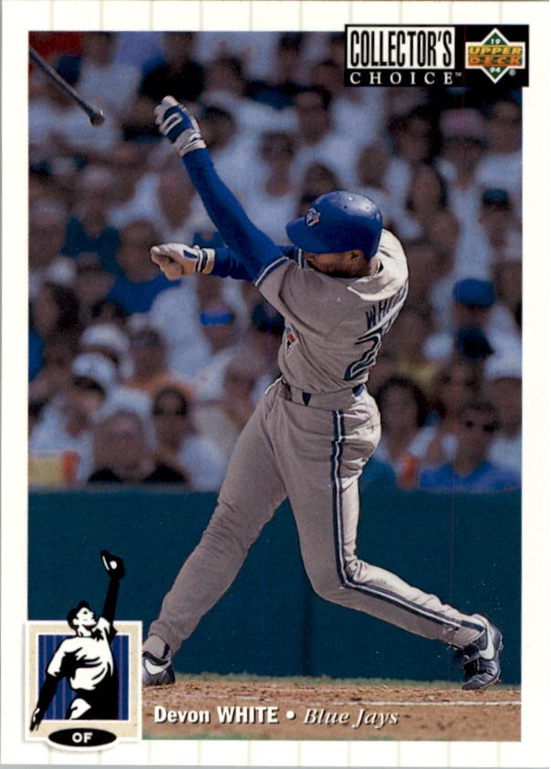 1994 Collector's Choice #292 Devon White - BB