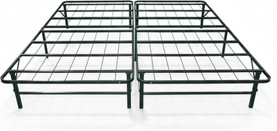 . King High-Rise Metal Bed Base - No Box Spring Needed