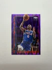 2025 Topps Chrome Basketball RayWave Purple Refractor Tyrese Maxey #185
