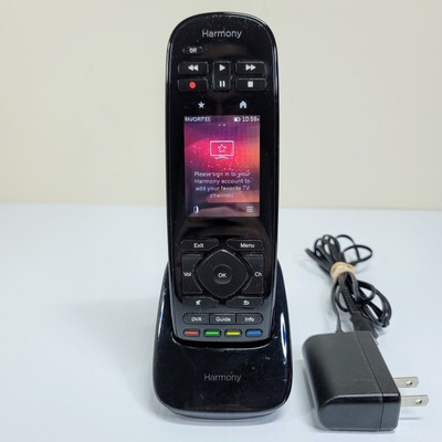 Logitech Harmony Touch Smart Remote Control N-R0006 + Charging Dock OEM Genuine