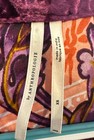 By Anthropologie Floral Satin Double Breasted Sleep Top -Size XS — photo 2