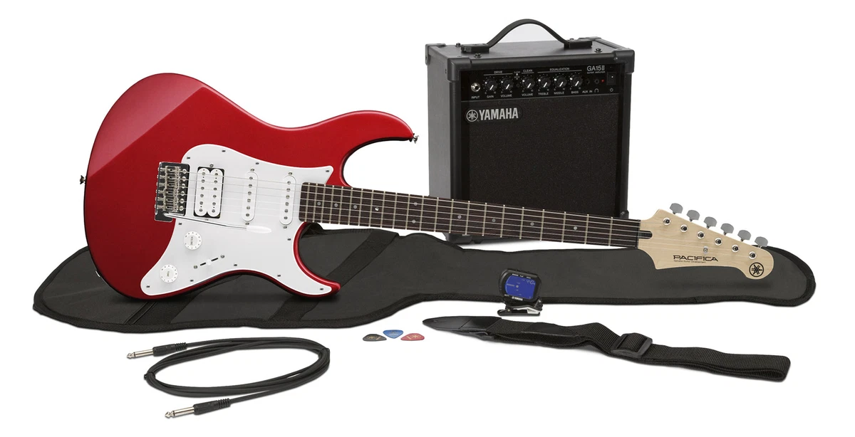 Yamaha electric guitar starter on sale pack
