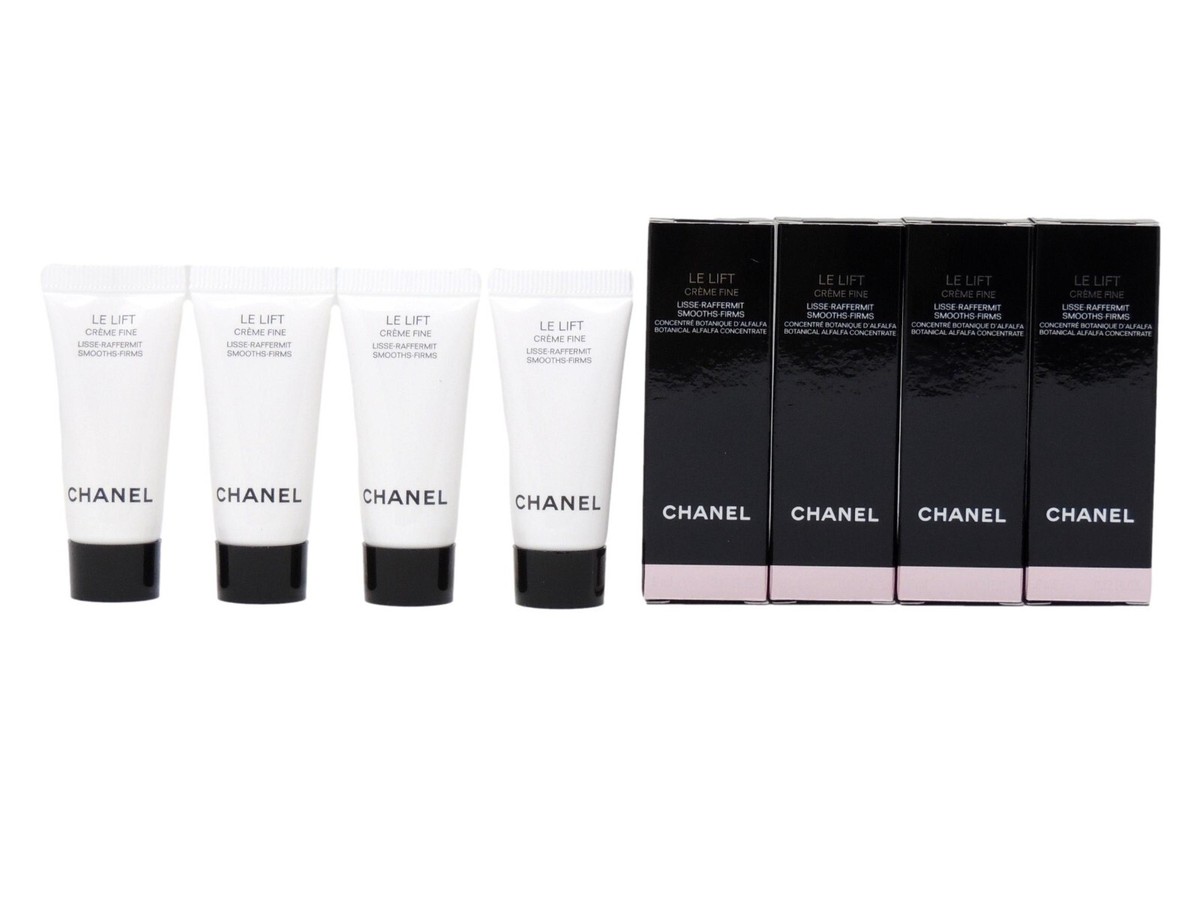 CHANEL LE LIFT CREME FINE BOTANICAL ALFALFA 5ml .17fl oz x 4