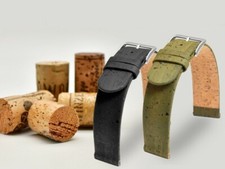 Feines echt Kork Uhrenarmband Korky 100% Vegan 12, 14 16, 18, 20, 22 de