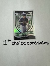 IZAAC PACHECO CRUSADE GREEN PROSPECT 2021 Panini Prizm Draft Picks Tigers #C-IP