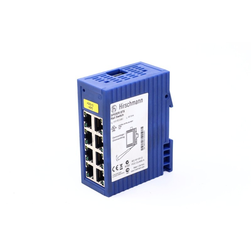 Hirschmann SPIDER 8TX Rail Switch (B1262)