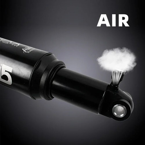 Mountain Bike 125 150 165 190mm Double Air Chamber Pressure Rear Shock Absorber - Picture 15 of 27