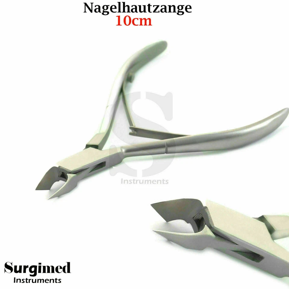 5er Maniküre Pediküre Set Nagelzangen Eckenheber Nagelhautzange Feile Podologie - Bild 4 von 4