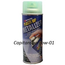 Plasti dip Vernice gomma spray Metalizer Metallizzato Verde 311gr. Tuning