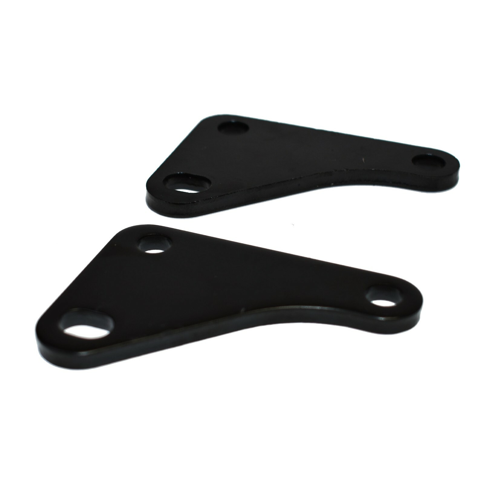 SBC Black Saginaw Power Steering Pump Mounting Bracket LWP SWP SB Chevy