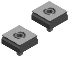 Mitee-Bite #33075: 2 Pack TalonGrip Fixture Grips, 3/4" Square x 5/16"