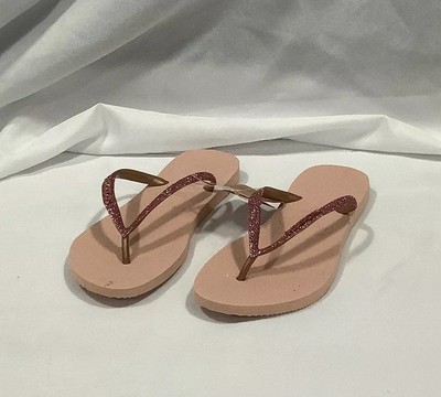 rose glitter havaianas