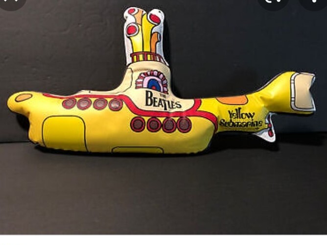 【XL程度】1999 The Beatles Yellow Submarine BEATLES WATCH 1999 ~ YELLOW SUBMARINE (SOLID BLUE) ~ WOMENS