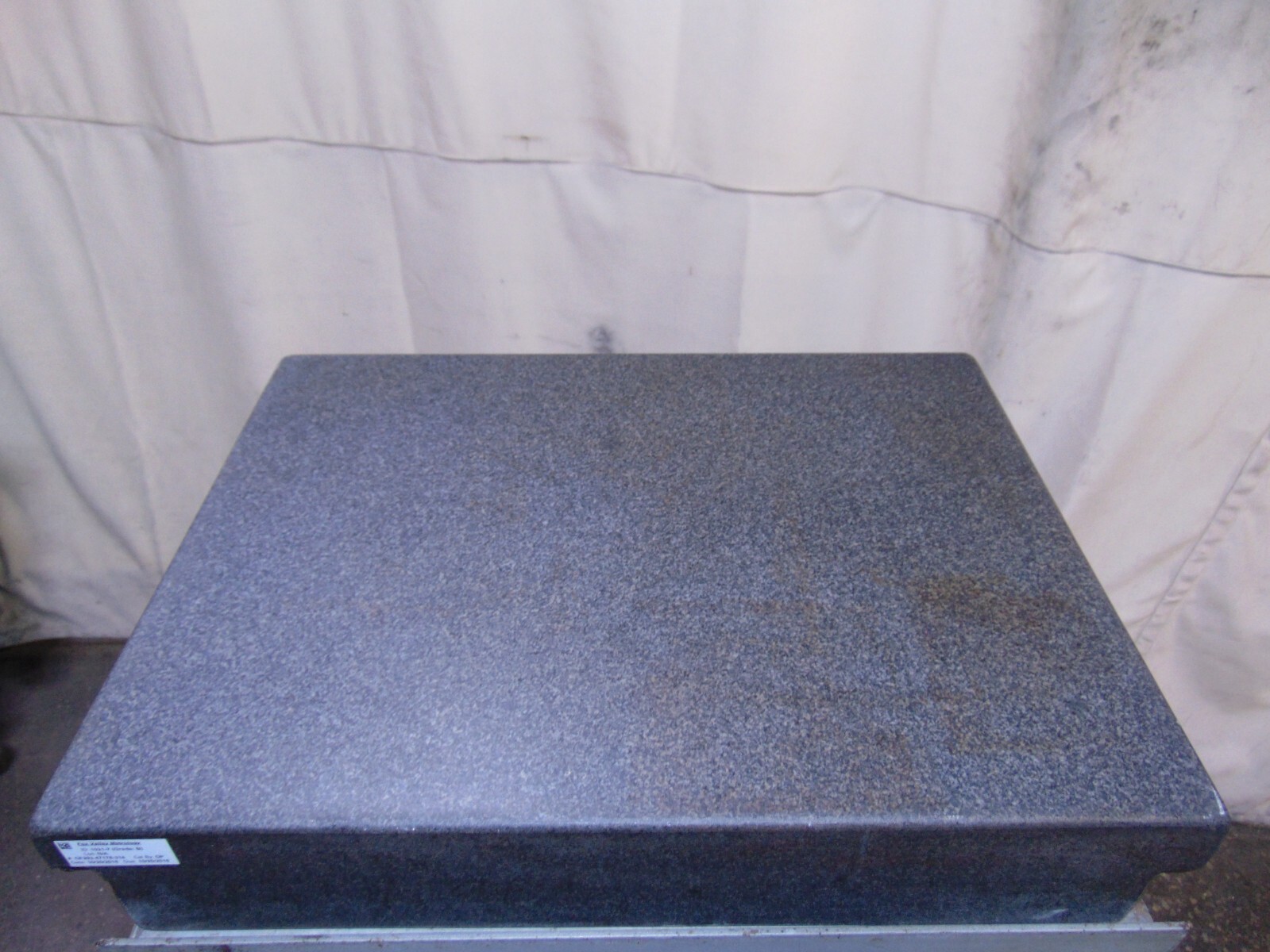 DoAll Granite Surface Plate Inspection Platform 24" x 18" With Bench eBay