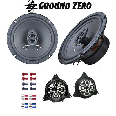 Ground Zero Auto Lautsprecher Boxen 16,5 cm 165mm Koax für Mercedes G-Klasse 