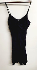 Michael Kors Women's Black Rouged Cocktail Evening Dress Spaghetti Straps Sz XS