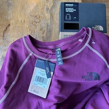 The North Face Base Layer Womens Plus FD Pro 160 Crew Size 2X Boysenberry Purple