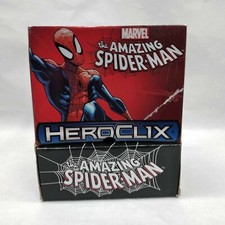 AMAZING SPIDER-MAN HeroClix Gravity Box w/ 20 Figures Open Box / New Figures 