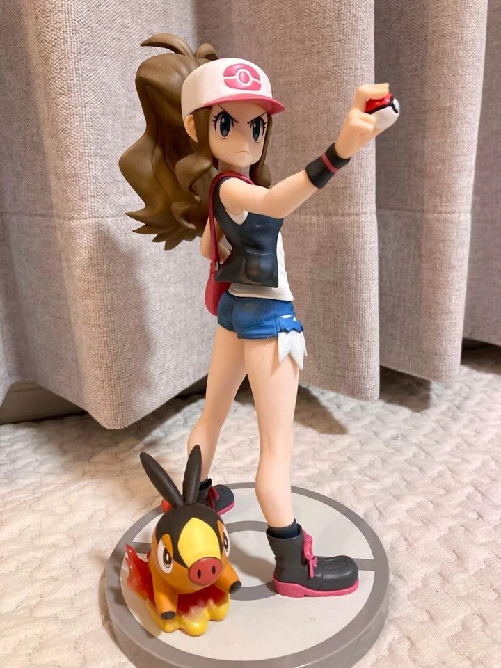 ARTFX J Kotobukiya Pokemon Series Hilda with Tepig 1/8 Scale Figure Used Japan - Image 2 of 4