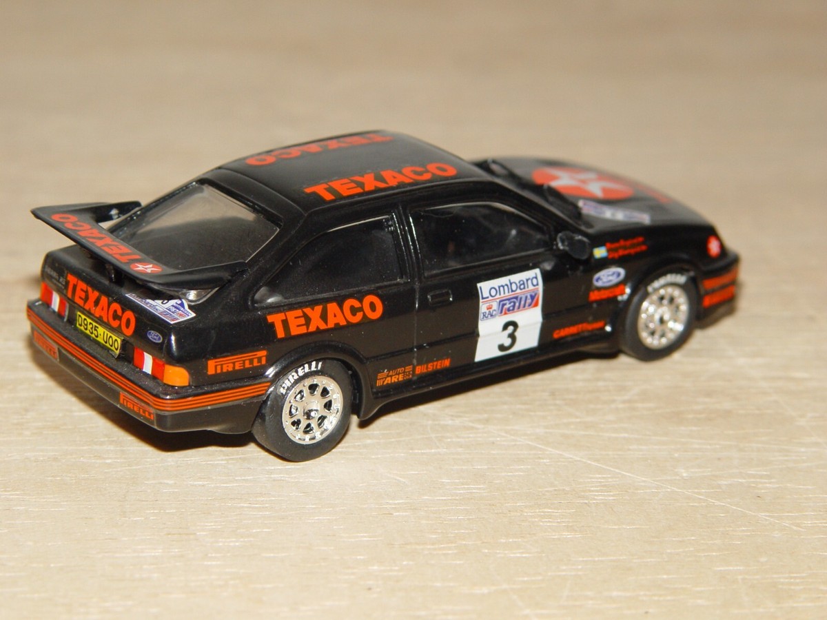 Miniature Trofeu 1:43 Ford Sierra Cosworth Stig Blomqvist RAC 1987 - Édition Limitée