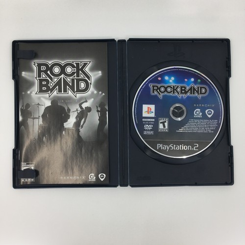 Rock Band Playstation 2 PS2 Video Game Black Label Complete Harmonix MTV EA - Picture 3 of 5