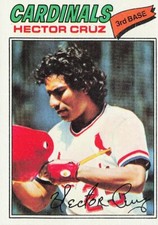 Hector Cruz 1977 TOPPS Baseball Card #624