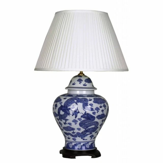 Blue Ceramic Table Lamps