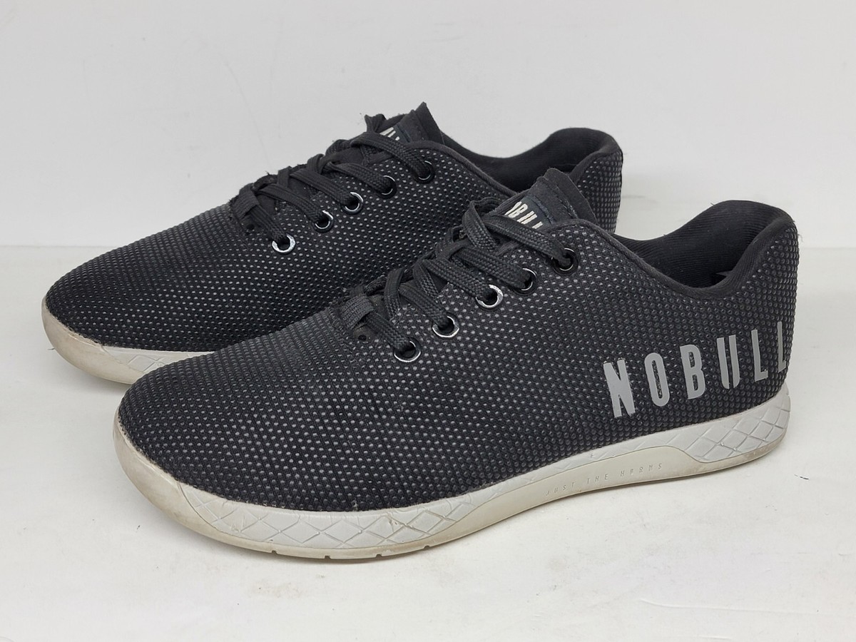 NOBULL Canvas Mid Trainer Black Ivy Mens 6.5 Womens 8 Training Shoes Sneaker NOBULL Ivy Black Trainer Men main image 3