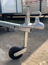 Jockey Wheel For Static Caravan Mobile Home  Holiday Home - Spares Galvanised